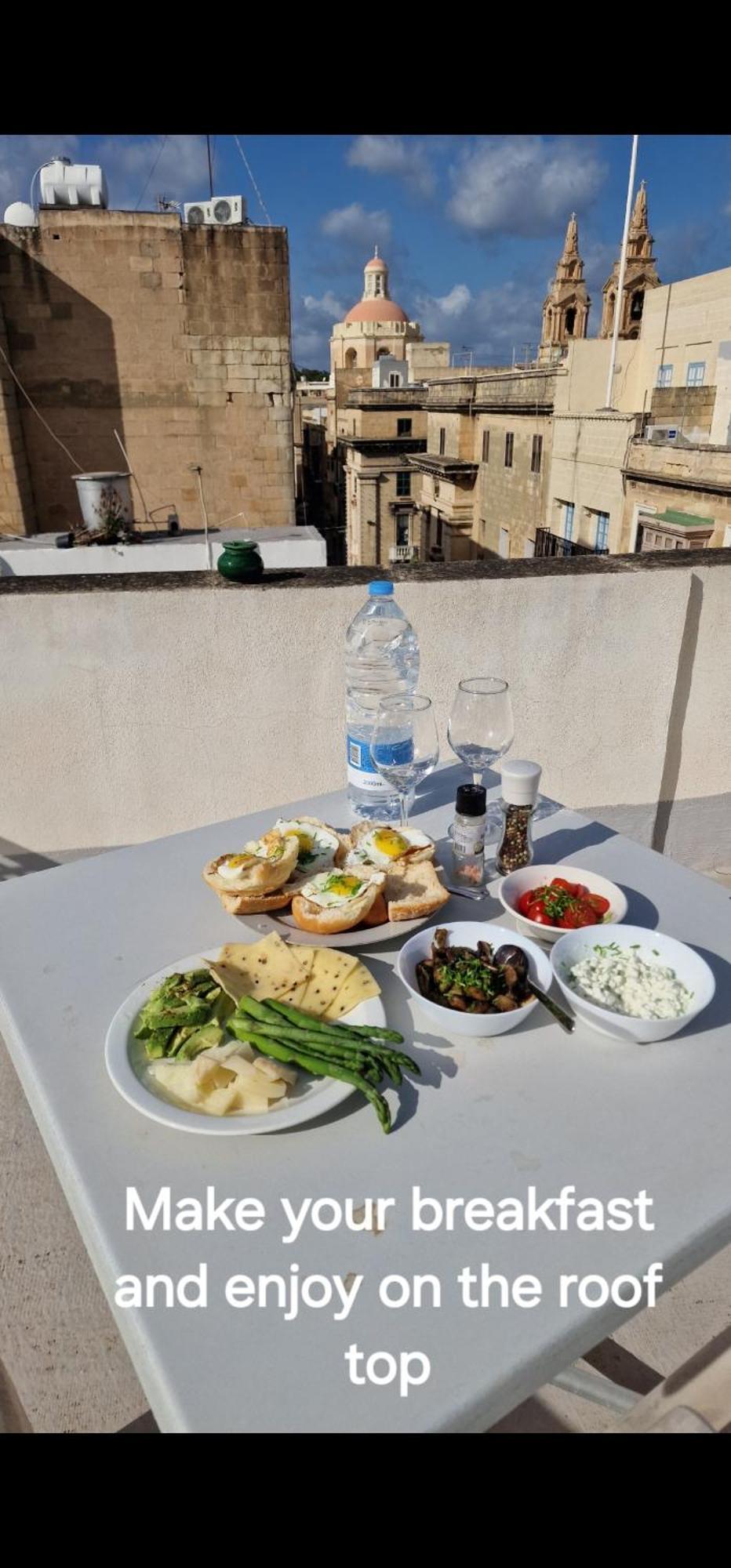 No 60, 3Rd Floor, Centrally Located, Fully Equipped Studio Apt Floriana Exterior foto